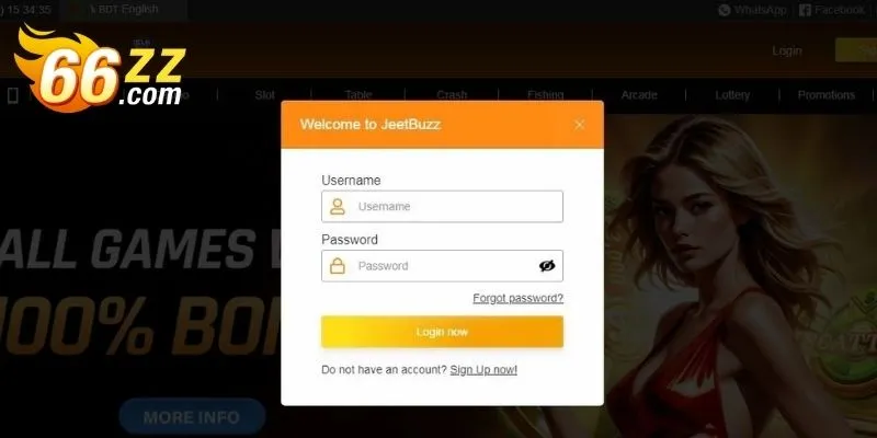 Detailed step by step JeetBuzz login on any device