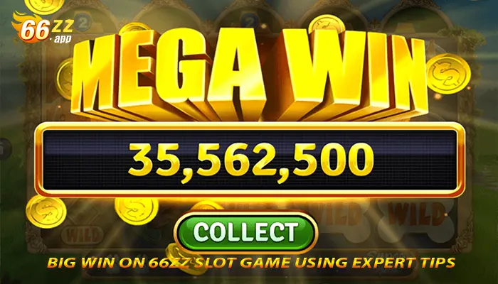 Alt: Big win on 66zz slot game using expert tips